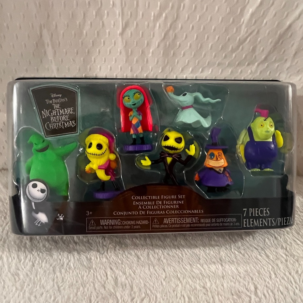 The Nightmare Before Christmas 7-Piece Collectible Figure Set